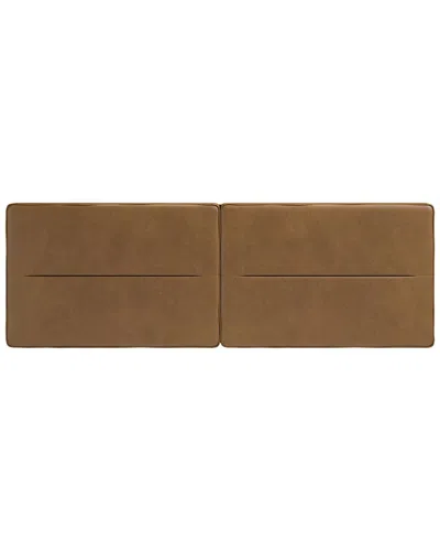 Zuo Modern Cove Floating Queen Headboard In Brown