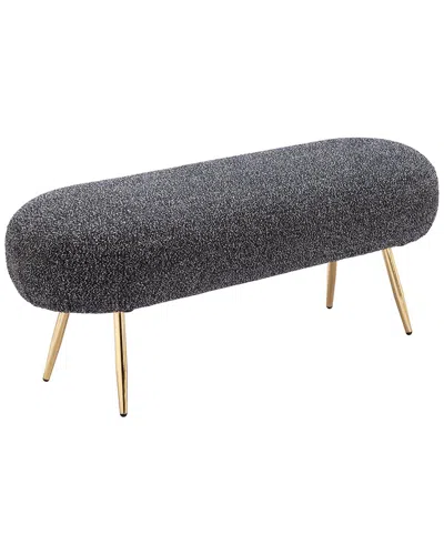 Zuo Modern Creek Bench In Black