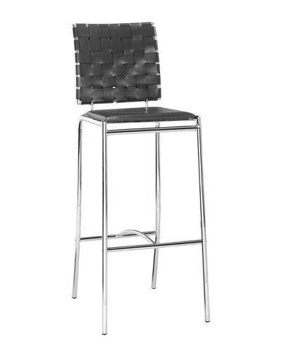 Zuo Modern Criss Cross Bar Chair (set Of 2)
