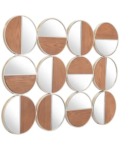 Zuo Modern Cycle Round Mirror In Multi