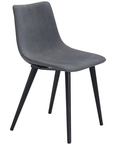 Zuo Modern Daniel Dining Chair (set Of 2) In Gray