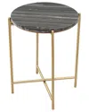 Zuo Modern David Side Table In Gray