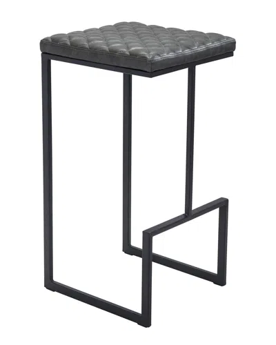Zuo Modern Element Barstool In Grey