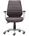 Zuo Modern Enterprise Low Back Office Chair