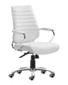Zuo Modern Enterprise Low Back Office Chair