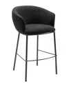 Zuo Modern Essen Barstool In Black