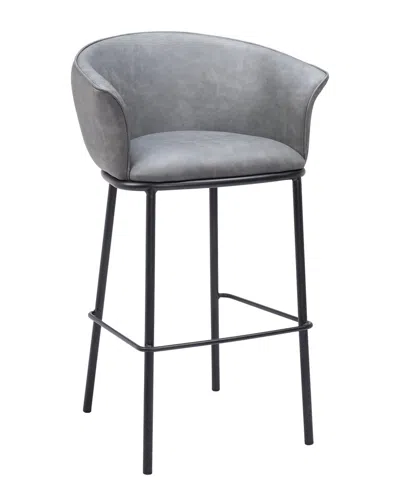 Zuo Modern Garston Barstool In Gray