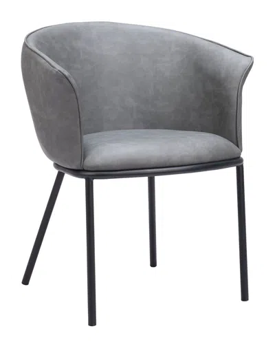 Zuo Modern Garston Dining Chair In Gray