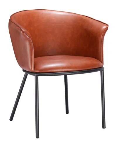 Zuo Modern Garston Dining Chair Brown