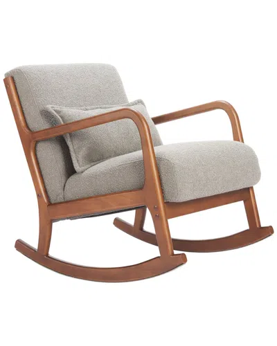 Zuo Modern Hady Rocking Chair Gray In Brown