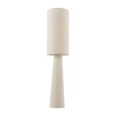 Zuo Modern Heaven Beige Pvc And Powder Coated Steel Floor Lamp In Sand