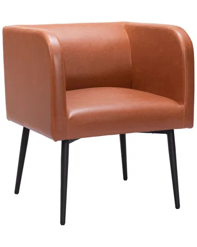 Zuo Modern Horbat Dining Chair In Brown