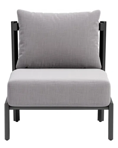 Zuo Modern Horizon Outdoor Accent Chair In Grey