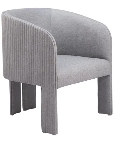 Zuo Modern Hull Accent Chair In Gray