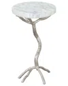 Zuo Joel Side Table In White