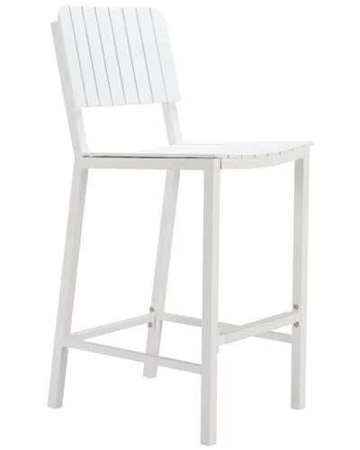 Zuo Modern Kayu Barstool In White