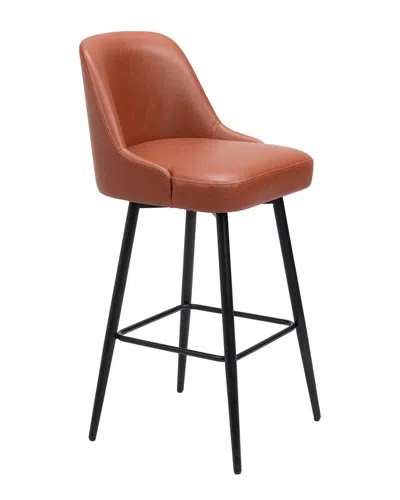 Zuo Modern Keppel Swivel Barstool
