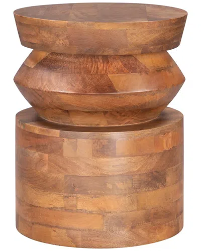 Zuo Modern Kollam Side Table In Brown