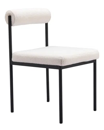Zuo Modern Livorno Dining Chair In White