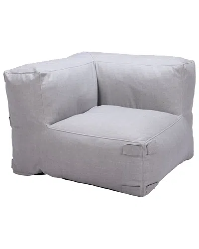 Zuo Modern Luanda Corner Chair In Gray