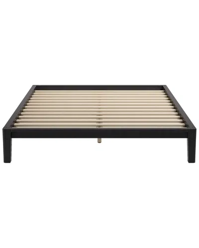 Zuo Modern Luum Queen Platform Bed Frame In Black