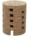 Zuo Modern Mado Side Table In Brown