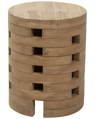 Zuo Modern Mado Side Table In Brown