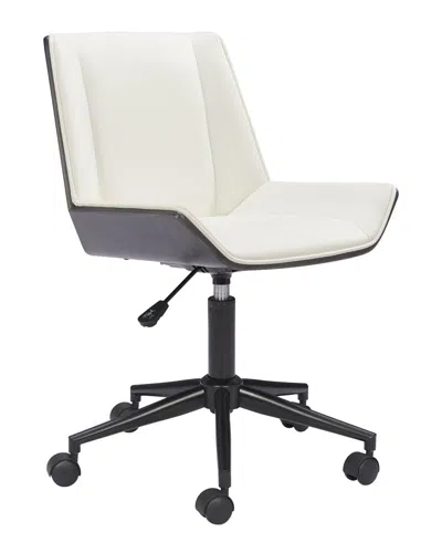 Zuo Modern Maker Office Chair In White