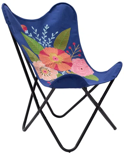 Zuo Modern Marsa Accent Chair In Blue