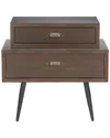 Zuo Modern Mechy Side Table In Brown