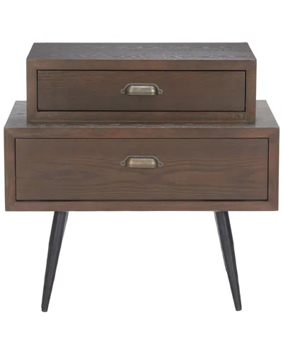 Zuo Modern Mechy Side Table In Brown