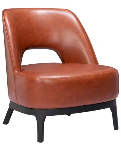 Zuo Modern Mistley Accent Chair In Brown