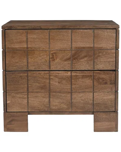 Zuo Modern Modo Nightstand In Brown