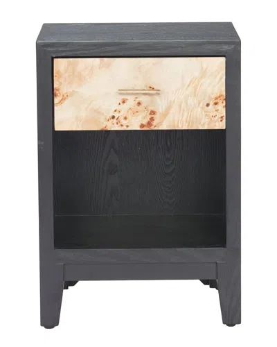 Zuo Modern Noite Side Table In Black