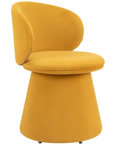 Zuo Modern Oblic Swivel Dining Chair
