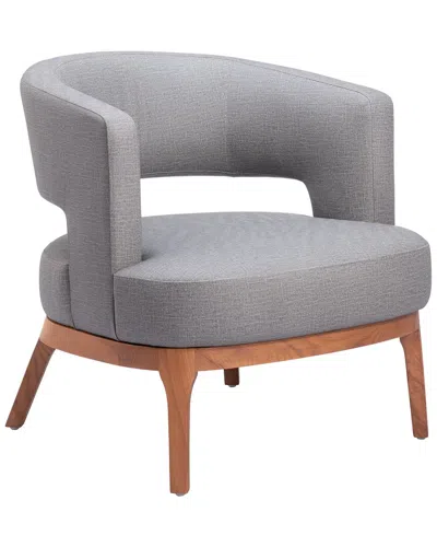 Zuo Modern Penryn Accent Chair In Gray