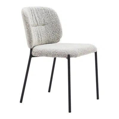 Zuo Modern Plat Dining Chair Gray