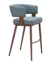Zuo Modern Poise Barstool In Blue