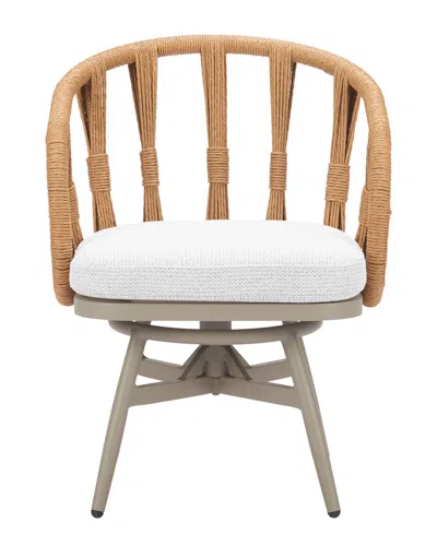 Zuo Modern Safal Swivel Dining Chair In Brown