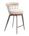 Zuo Modern Saku Swivel Counter Stool