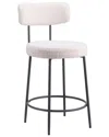 Zuo Modern Set Of 2 Blanca Counter Stools