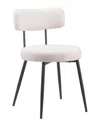 Zuo Modern Set Of 2 Blanca Dining Chairs