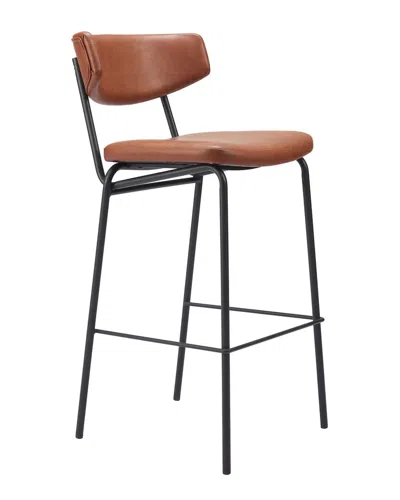 Zuo Modern Set Of 2 Charon Barstools