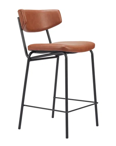 Zuo Modern Set Of 2 Charon Counter Stools