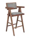 Zuo Modern Set Of 2 Delhi Barstools