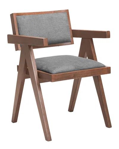 Zuo Modern Set Of 2 Delhi Dining Chairs In Brown