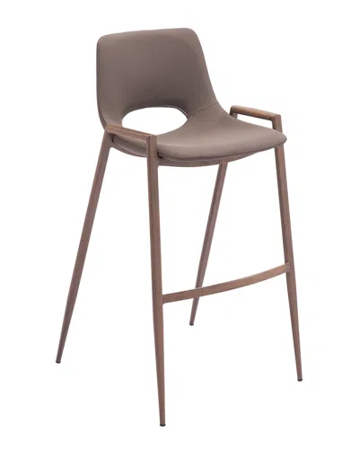 Zuo Modern Set Of 2 Desi Barstool