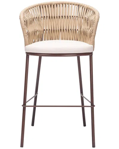 Zuo Modern Set Of 2 Freycinet Barstool In Neutral