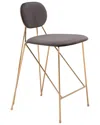 Zuo Modern Set Of 2 Georges Counter Stools