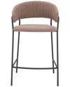 Zuo Modern Set Of 2 Josephine Barstools